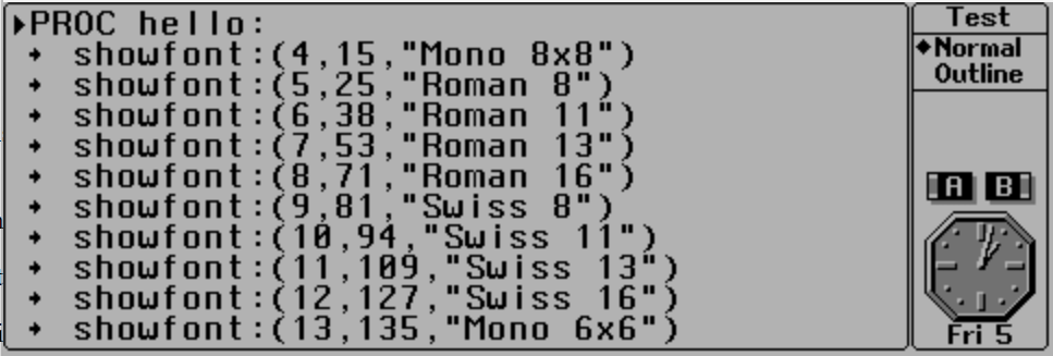 Editing OPL files on the Psion 3a